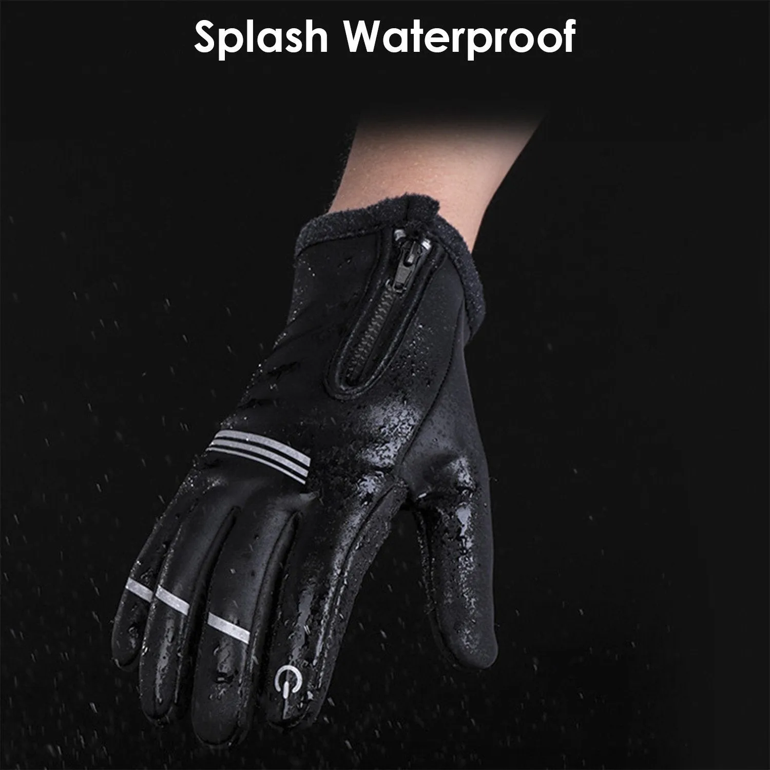 1-Pair: Winter Touchscreen Thermal Gloves