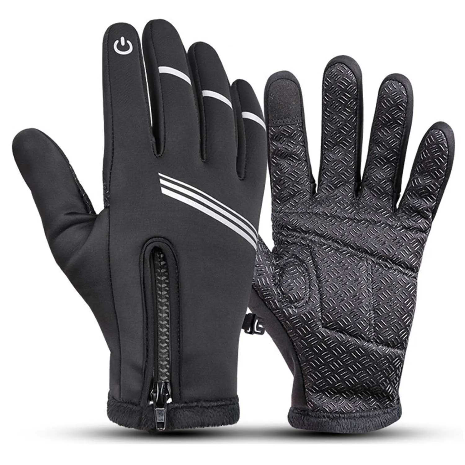 1-Pair: Winter Touchscreen Thermal Gloves