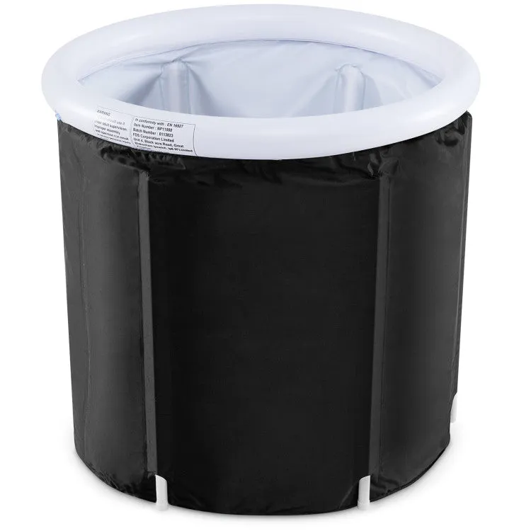 116 Gal Outdoor Ice Plunge Tub with Lid at Home