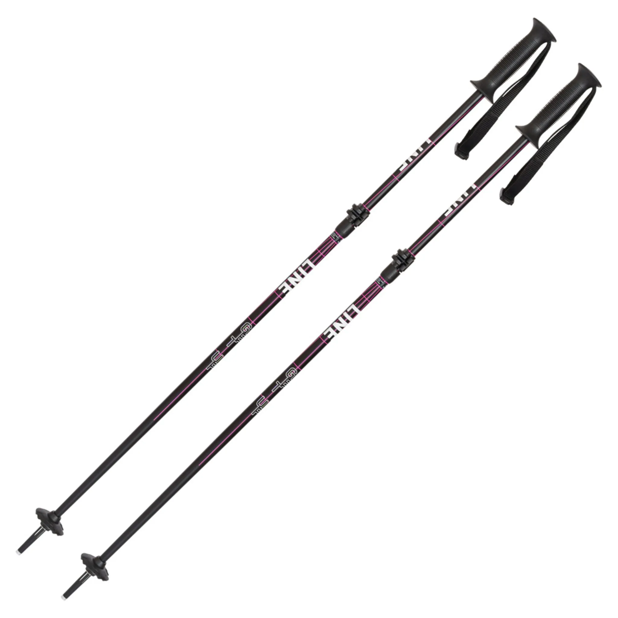 2023 Line Get Up Junior Adjustable Ski Poles