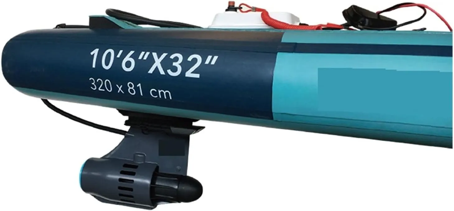 4-6km/h SUP Underwater Thruster Paddle Board Engine Electric Surfboard Surf Propeller with Battery Pack and Remote Control for Inflatable,Paddle Boards,Fishing Boats