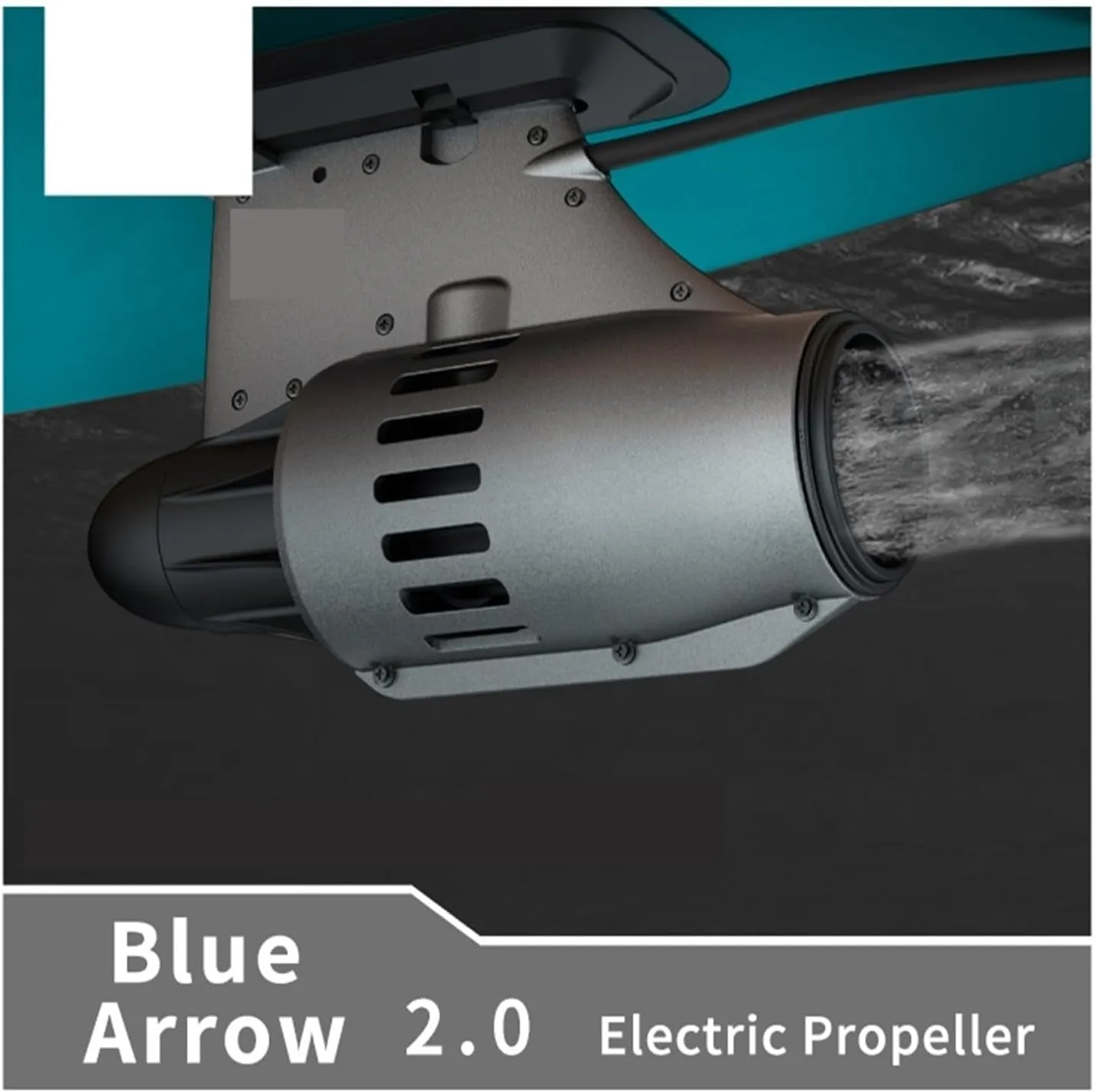 4-6km/h SUP Underwater Thruster Paddle Board Engine Electric Surfboard Surf Propeller with Battery Pack and Remote Control for Inflatable,Paddle Boards,Fishing Boats