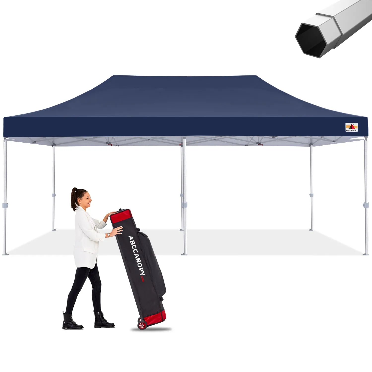 ABCCANOPY S2 Premium Heavy Duty 10x10/10x15/10x20 Pop Up Canopy Tent
