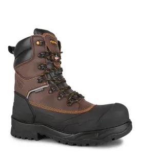 Acton Innova 8'' Insulated Waterproof Safety Boots 600g Thinsulate  -50°F / -45°C- Brown
