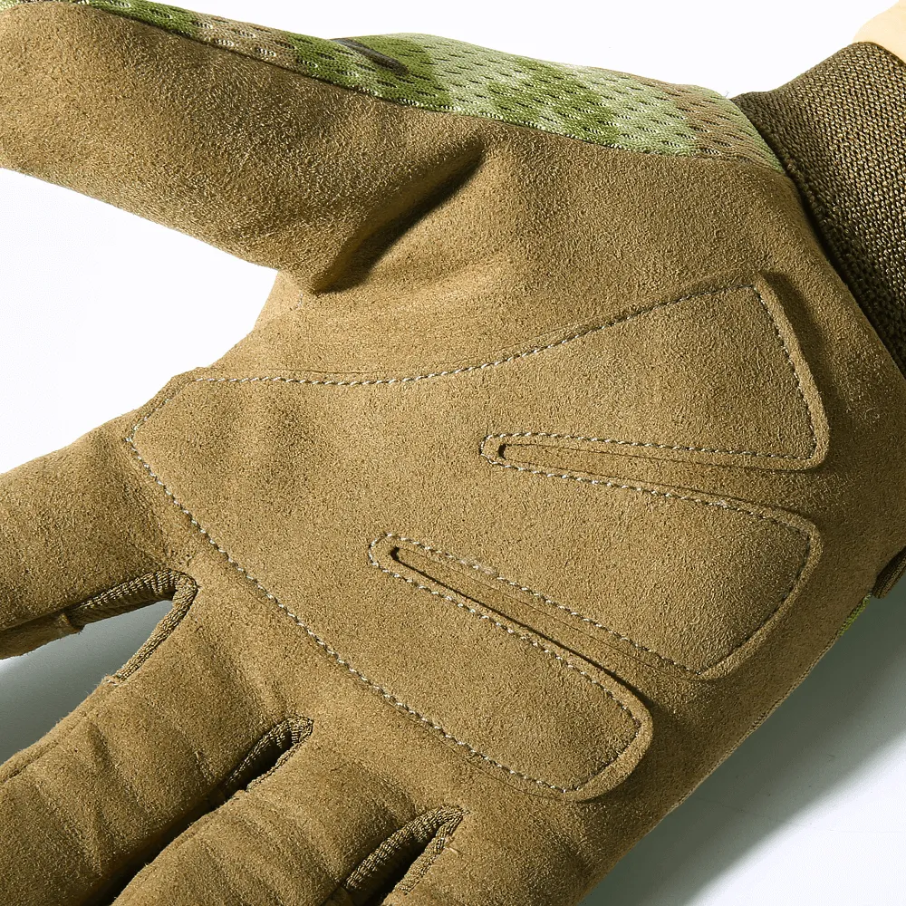 Assault Men's and Women's Warm Gloves / Anti-slip Thermal Army Combat Full Finger Tactical Gloves