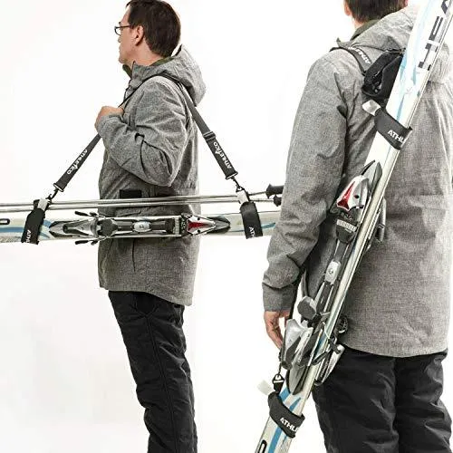 Athletico Ski Carrier Strap & Pole Carrier