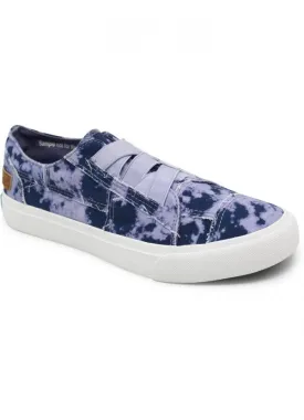 Blowfish Malibu Marley Purple Sky Tie Dye Slip On Rounded Toe Fashion Sneaker