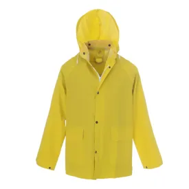 Cordova StormFront Yellow .35 mm PVC/Polyester 2-Piece Rain Jacket Detachable Hood - RJ352Y