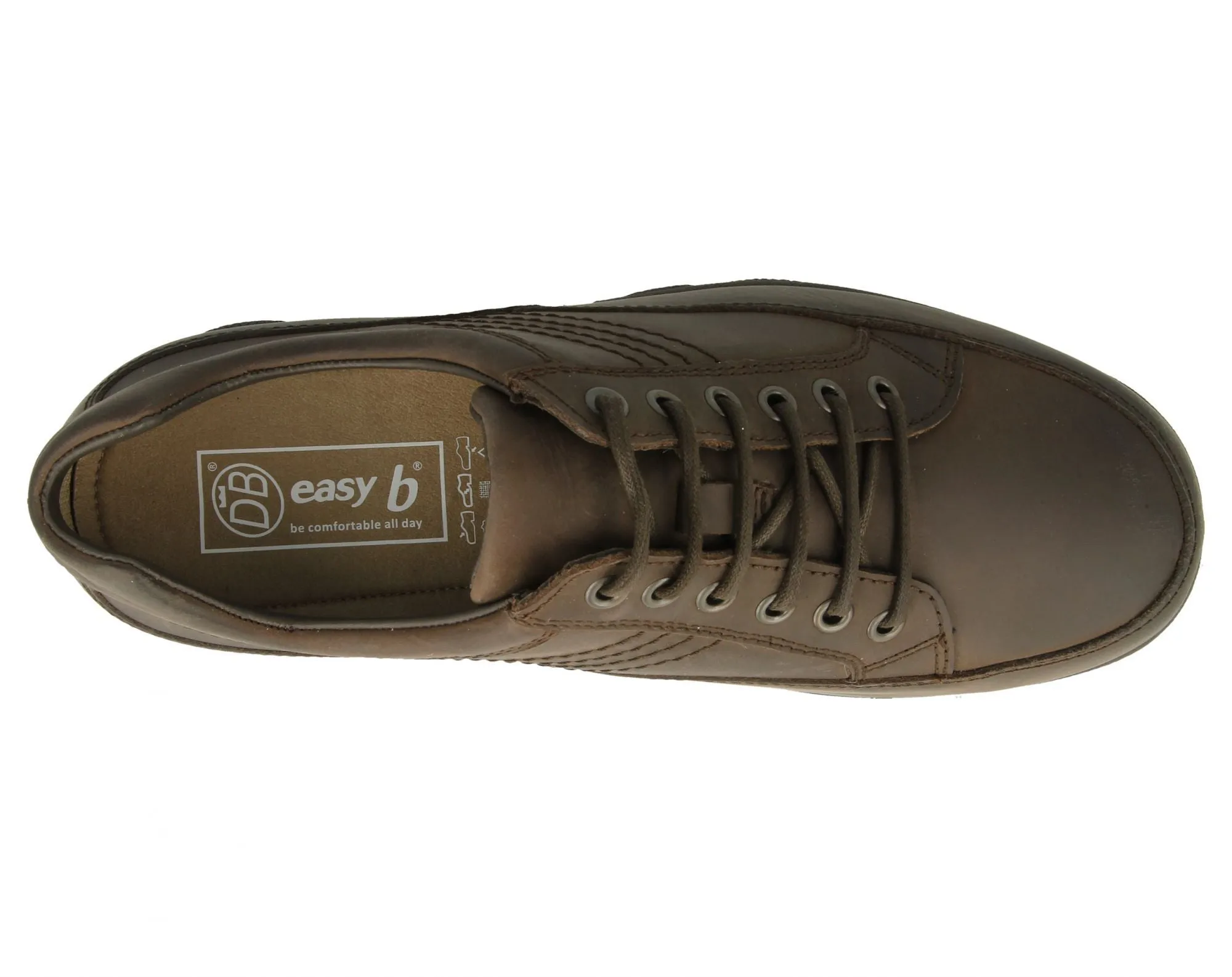 DB Shoes Men's Istanbul Sturdy Shoes 6V Fit Size 7 to 14