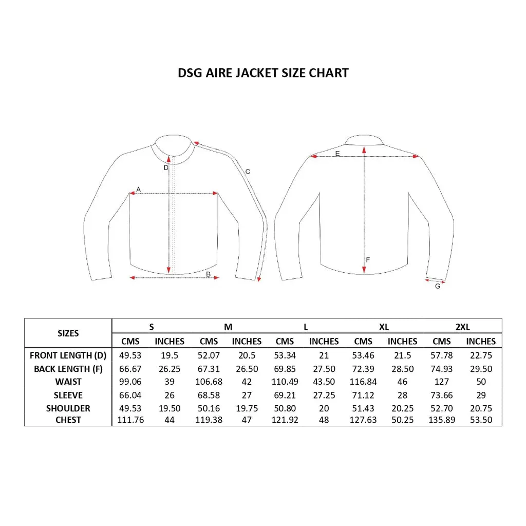 DSG Aire Jacket Black Grey Red
