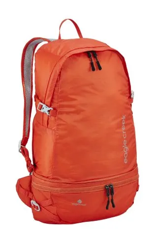 Eagle Creek Travel Gear 2-In-1 Backpack Waistpack, Flame Orange, One Size