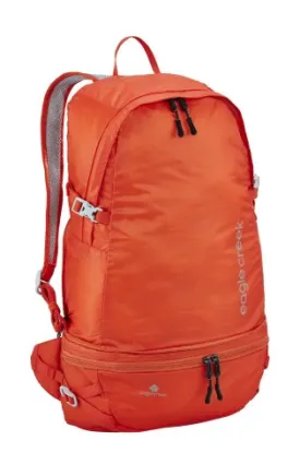 Eagle Creek Travel Gear 2-In-1 Backpack Waistpack, Flame Orange, One Size