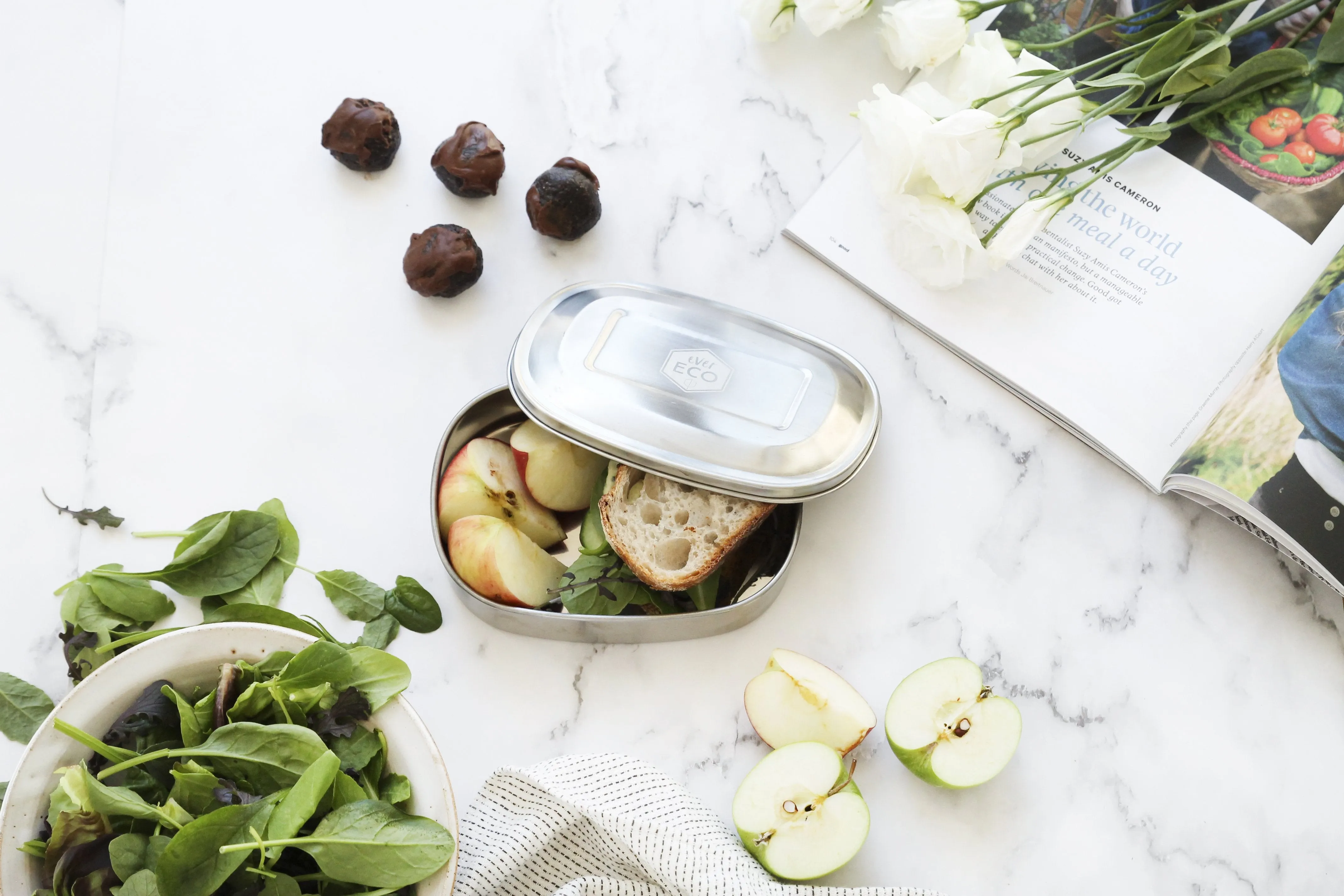 EVER ECO - Stainless Steel Bento Snack Box 580ml
