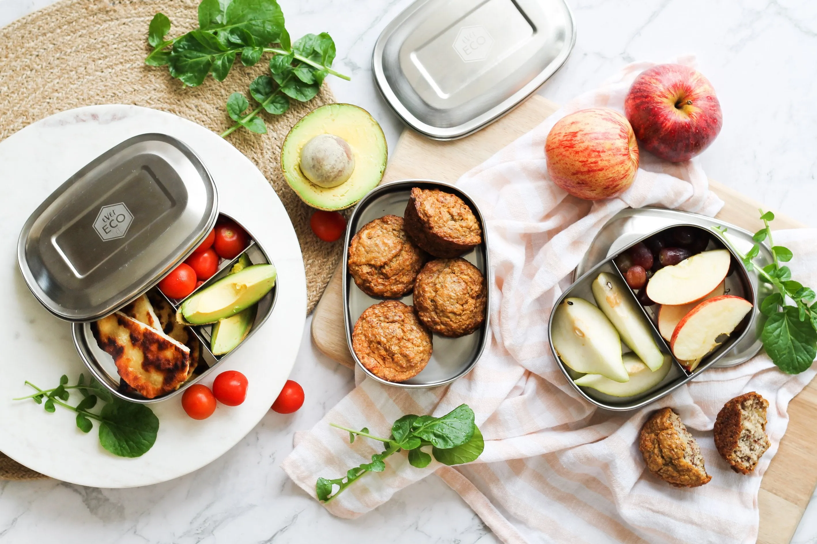 EVER ECO - Stainless Steel Bento Snack Box 580ml