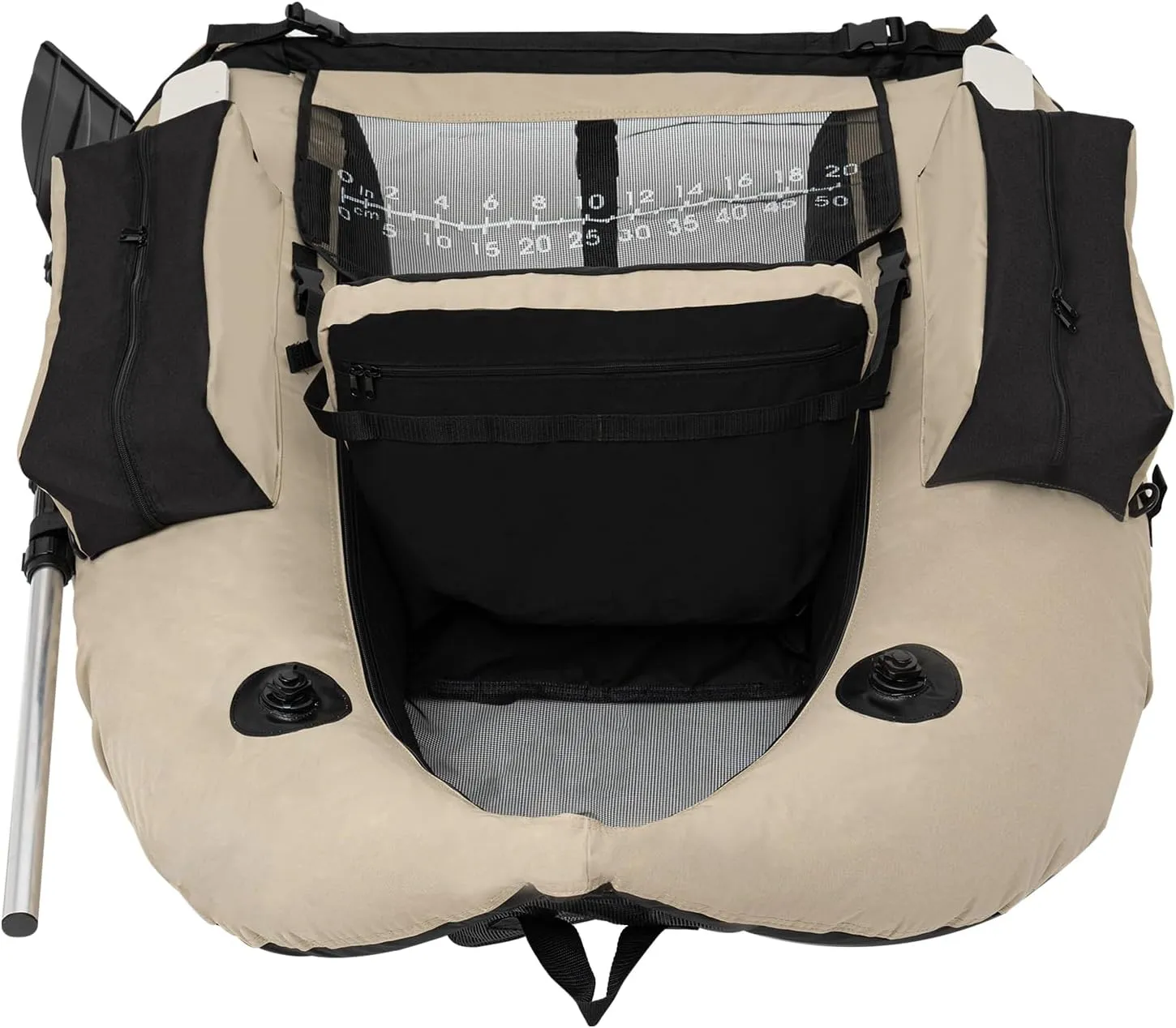 Fishing Boat, 286.6lbs Inflatable Dinghy Boats Inflatable Kayak Boat Raft with Air Pump and Adjustable Shoulder Straps for Fishing, Rafting, Exploring