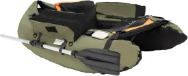 Fishing Boat,Floated Outdoor Fishing Boat with Smooth Zipper Practical Oar and Fin Bladder Valve Cushions,Inflatable Fishing Boat for Fishing,Rafting,Exploring