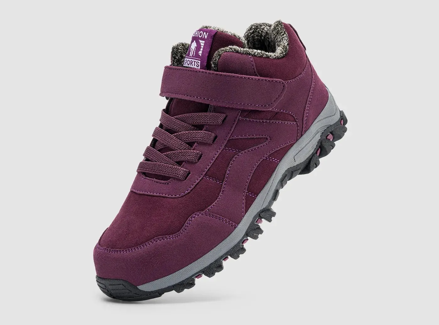FitVille Women's Classic Suede Snow Boots