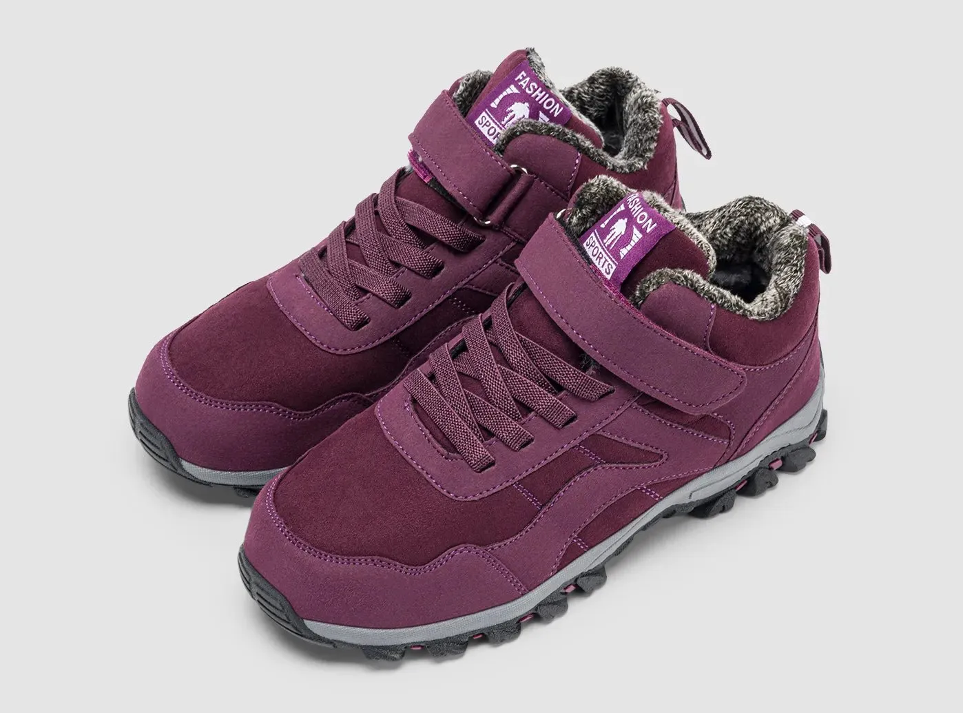 FitVille Women's Classic Suede Snow Boots