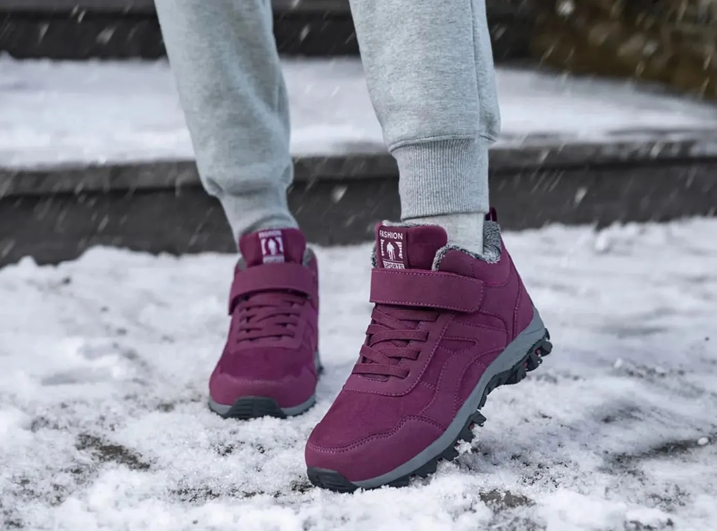 FitVille Women's Classic Suede Snow Boots