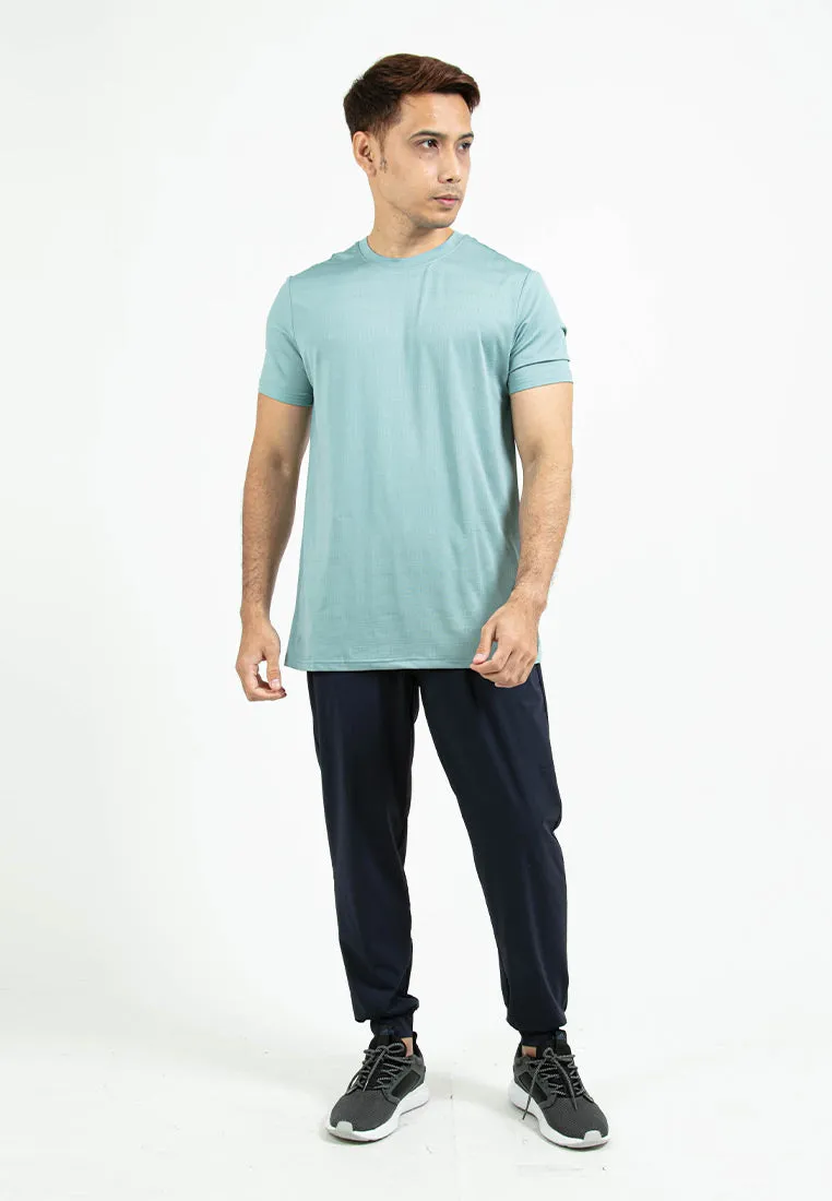 Forest Ice Silk High Stretchable Dri Fit Tracksuit Men Jogger Quick Dry Track Pants | Seluar Lelaki - 10766