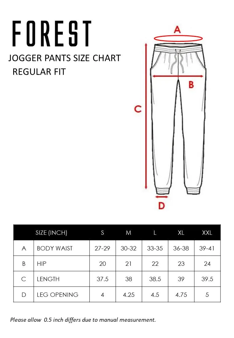 Forest Ice Silk High Stretchable Dri Fit Tracksuit Men Jogger Quick Dry Track Pants | Seluar Lelaki - 10766