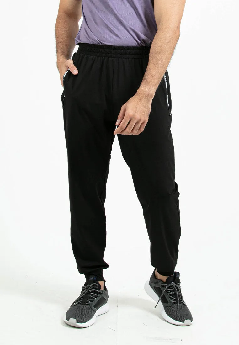 Forest Ice Silk High Stretchable Dri Fit Tracksuit Men Jogger Quick Dry Track Pants | Seluar Lelaki - 10766