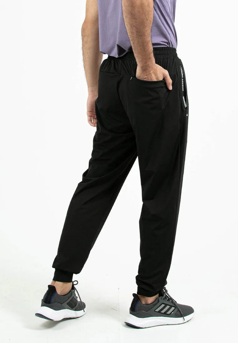 Forest Ice Silk High Stretchable Dri Fit Tracksuit Men Jogger Quick Dry Track Pants | Seluar Lelaki - 10766