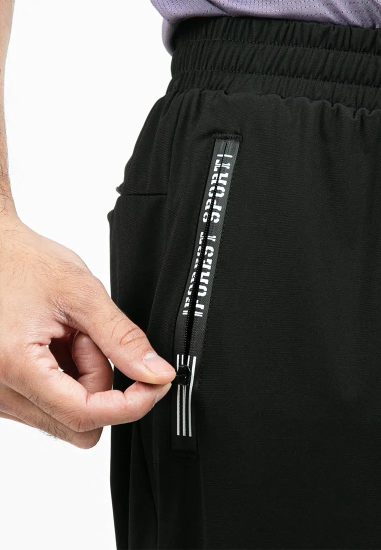 Forest Ice Silk High Stretchable Dri Fit Tracksuit Men Jogger Quick Dry Track Pants | Seluar Lelaki - 10766