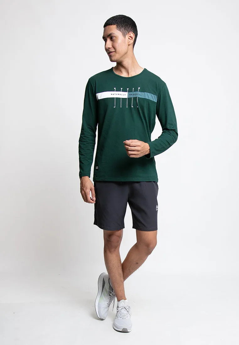 Forest Plus Size Stretchable Dri-Fit Sport Shorts Quick Dry Short Pants Men | Seluar Pendek Lelaki - PL65800