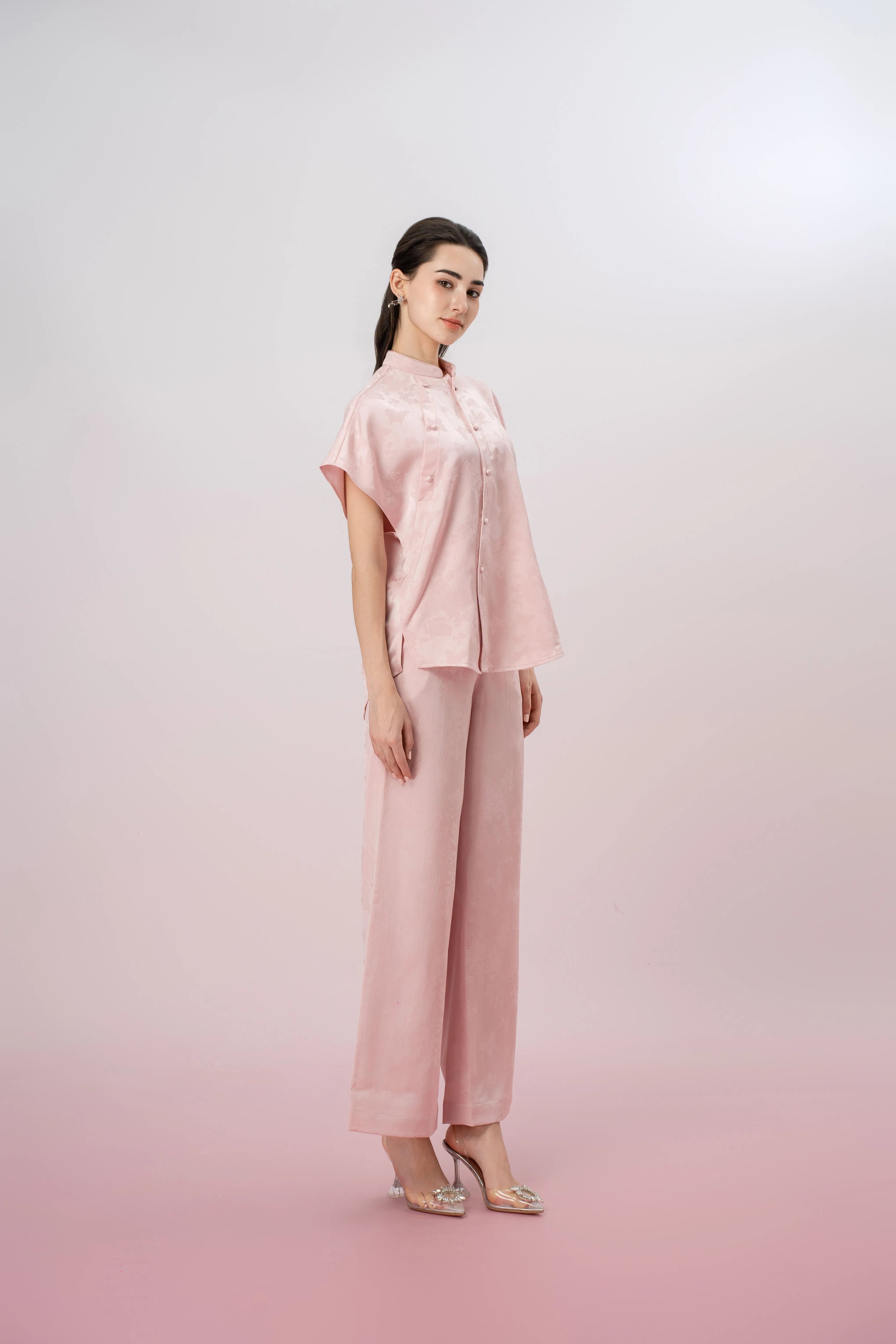 Galianna Pink Straight Pants