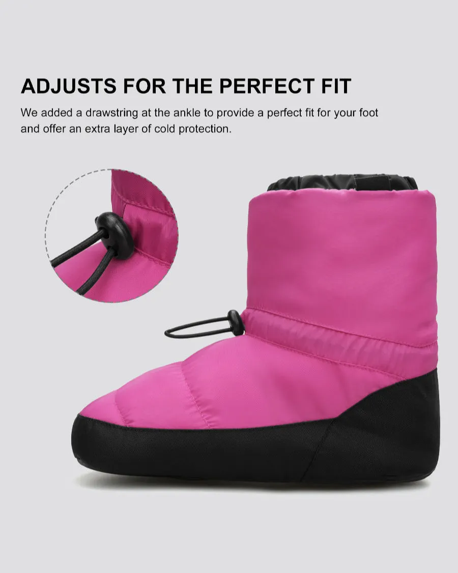 Girls’ Ballet Booties | Dance Shoes for Warm Up