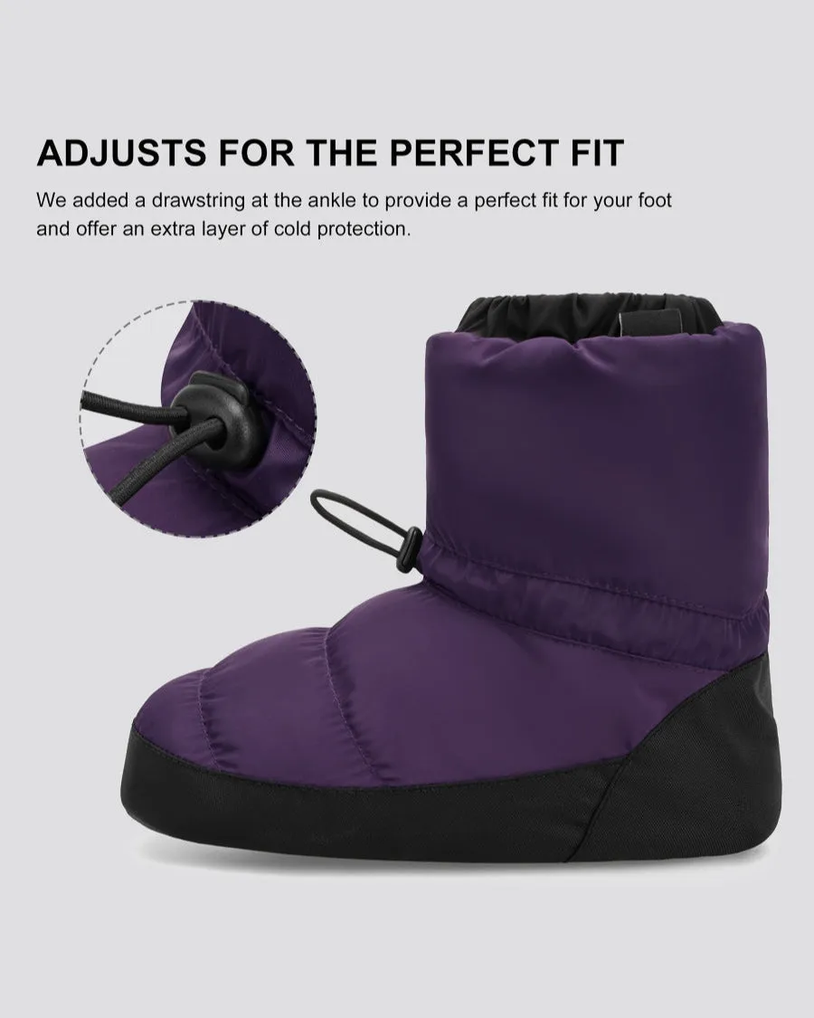 Girls’ Ballet Booties | Dance Shoes for Warm Up