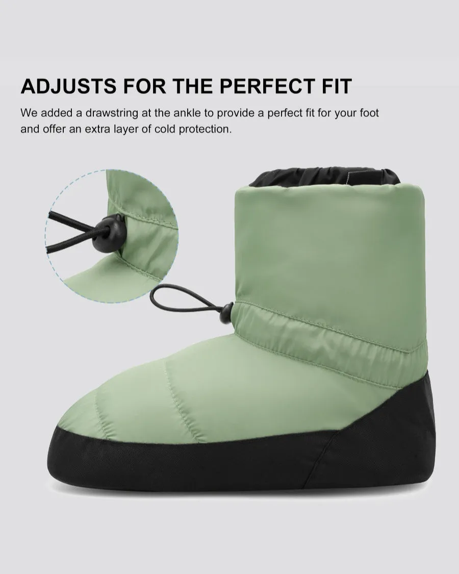 Girls’ Ballet Booties | Dance Shoes for Warm Up