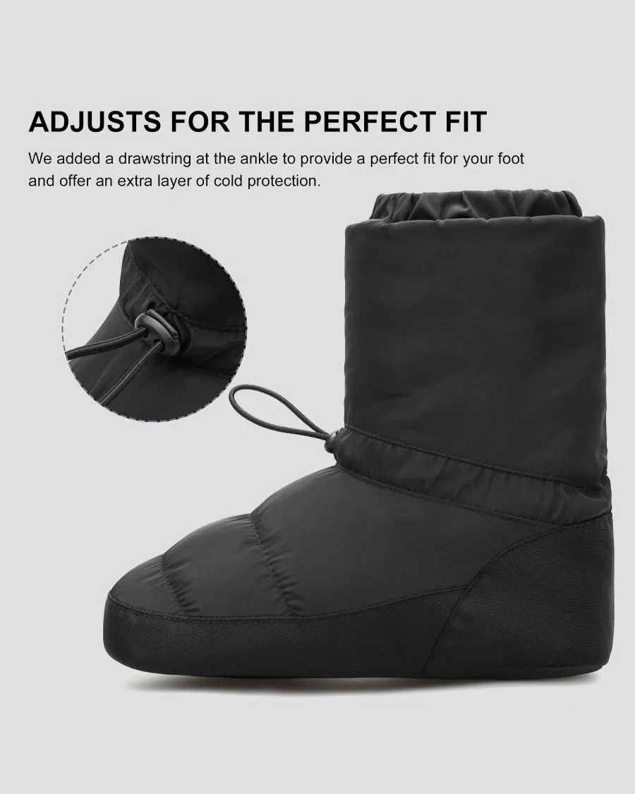 Girls’ Ballet Booties | Dance Shoes for Warm Up