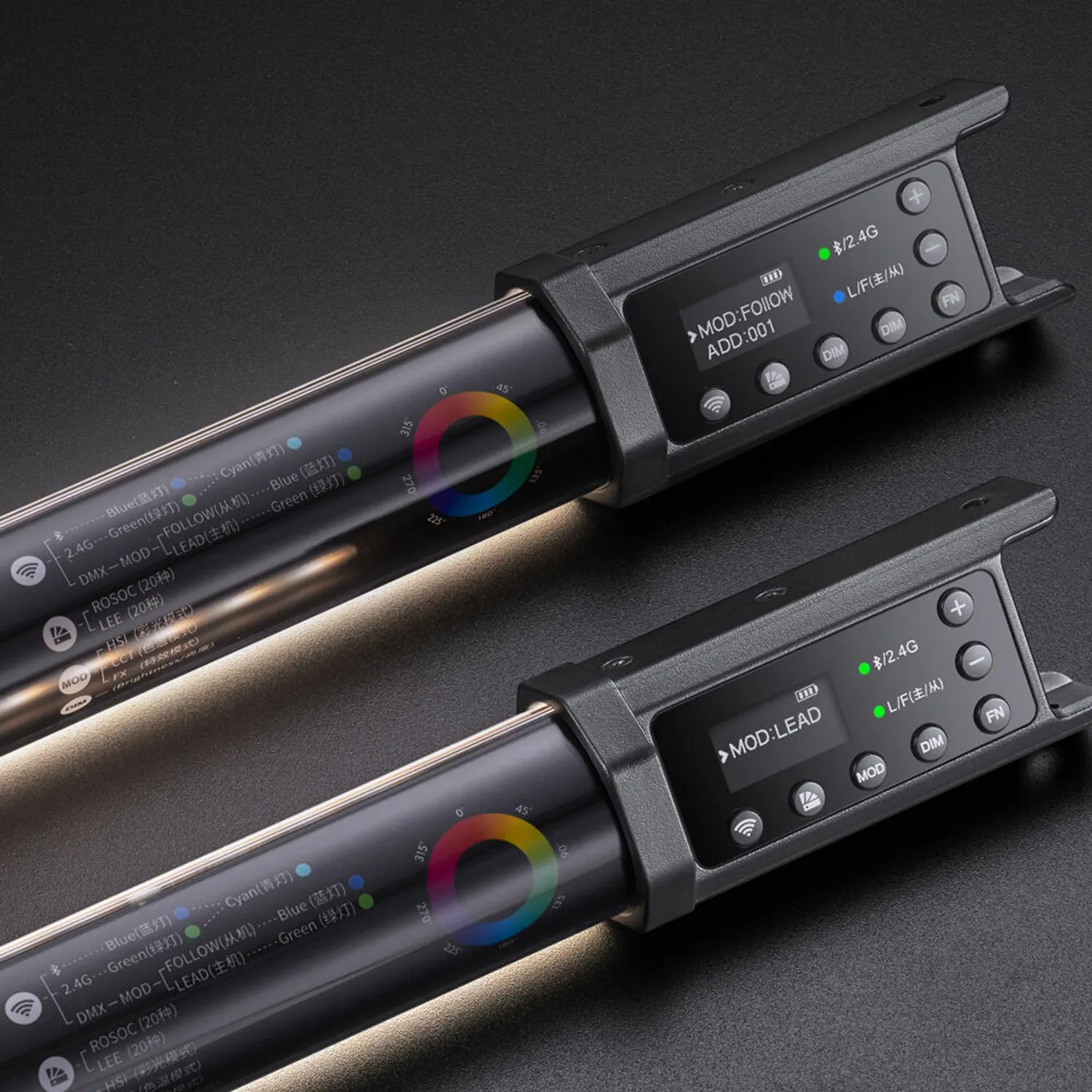 Godox TL60 RGB LED Tube Light - 2-Light Kit
