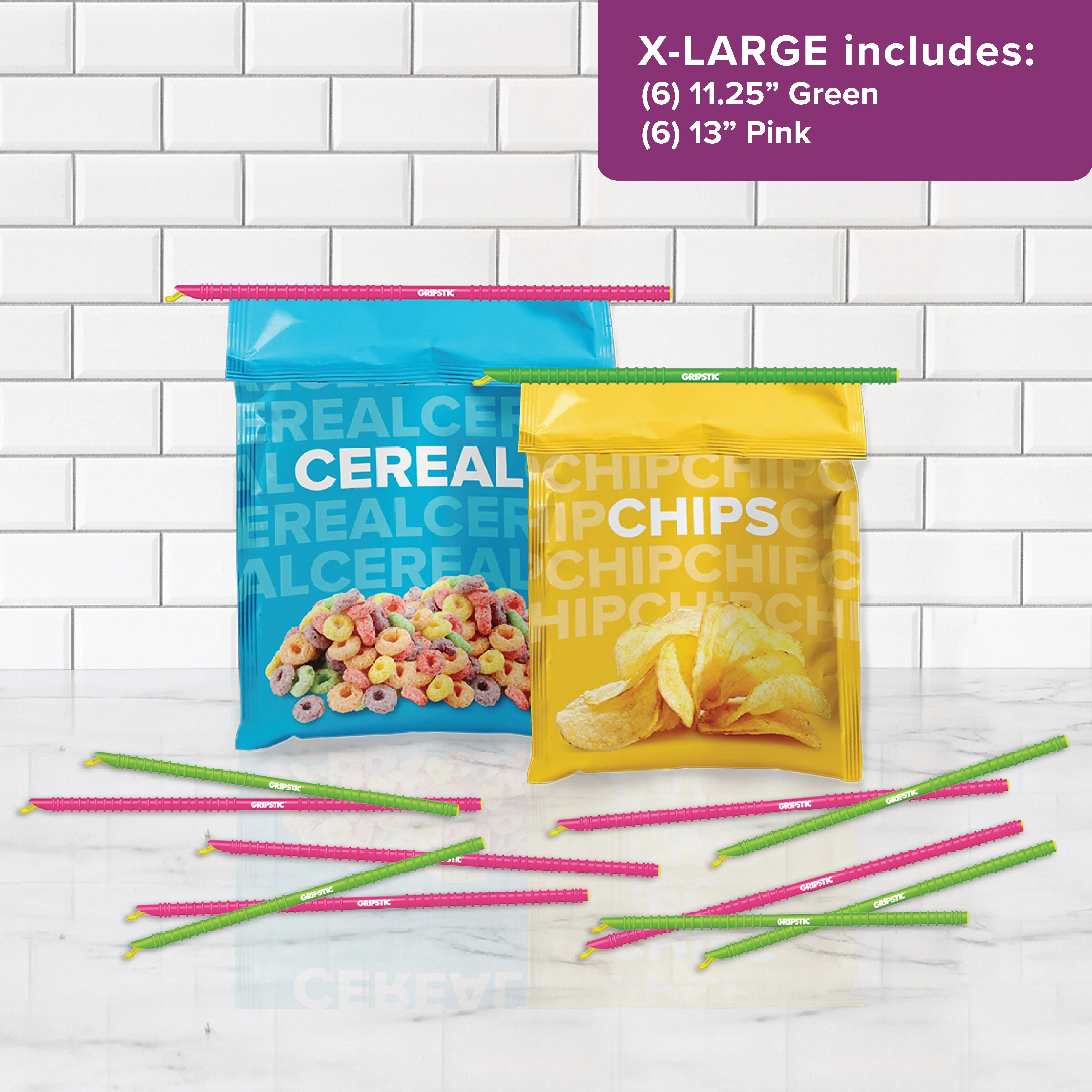 GRIPSTIC® Bag Sealer 12-Pack X-Large Set