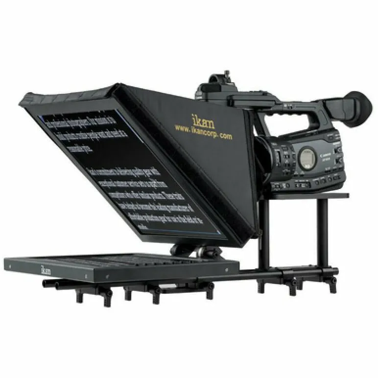 Ikan PT3500 15inch Studio Teleprompter and SDI to HDMI Converter