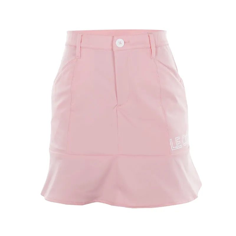 LE COQ SPORTIF GOLF Women's Flare Skorts (Pink)