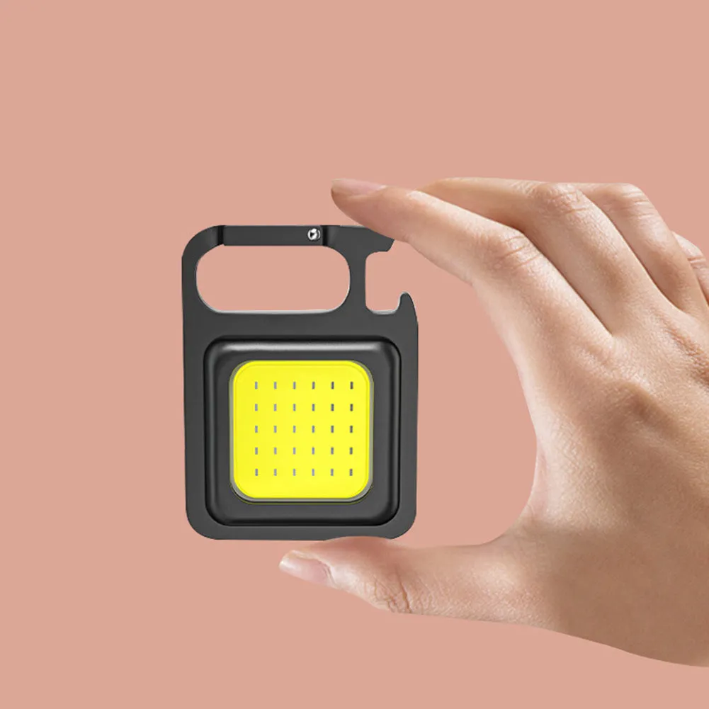 Mini Rechargeable Keychain Flashlight
