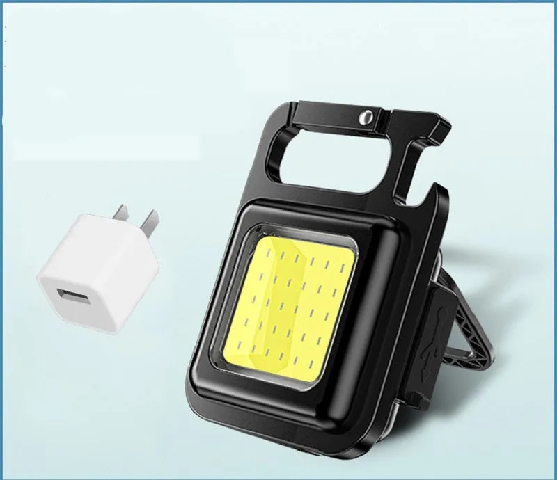 Mini Rechargeable Keychain Flashlight