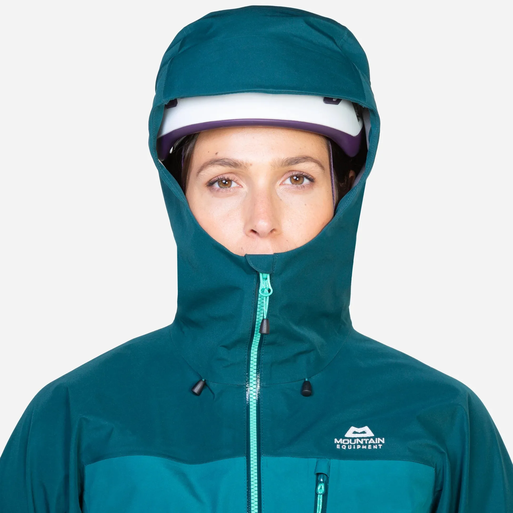Mountain Equipment Makalu Women's GTX Waterproof Jacket - Spruce/Deep Teal