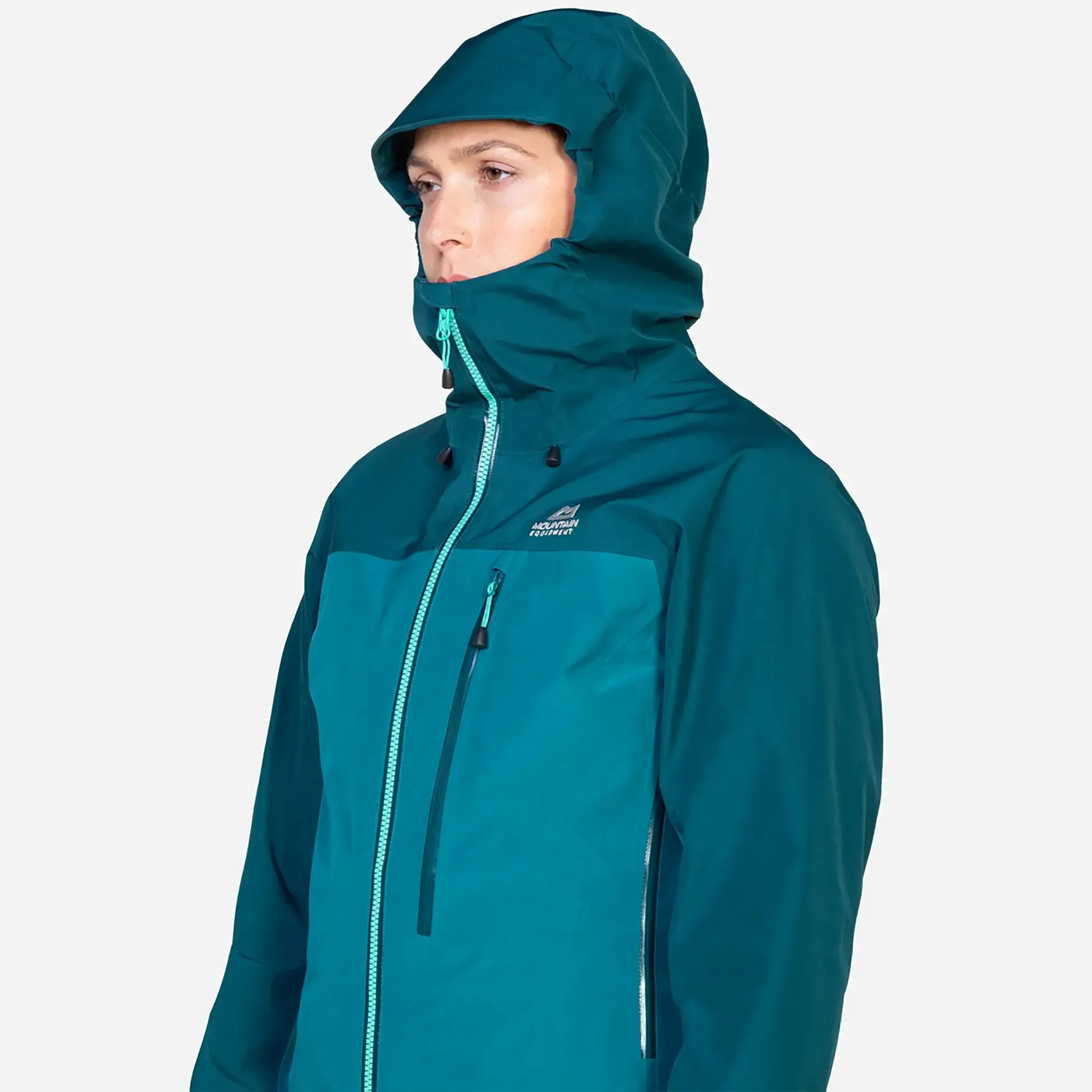 Mountain Equipment Makalu Women's GTX Waterproof Jacket - Spruce/Deep Teal