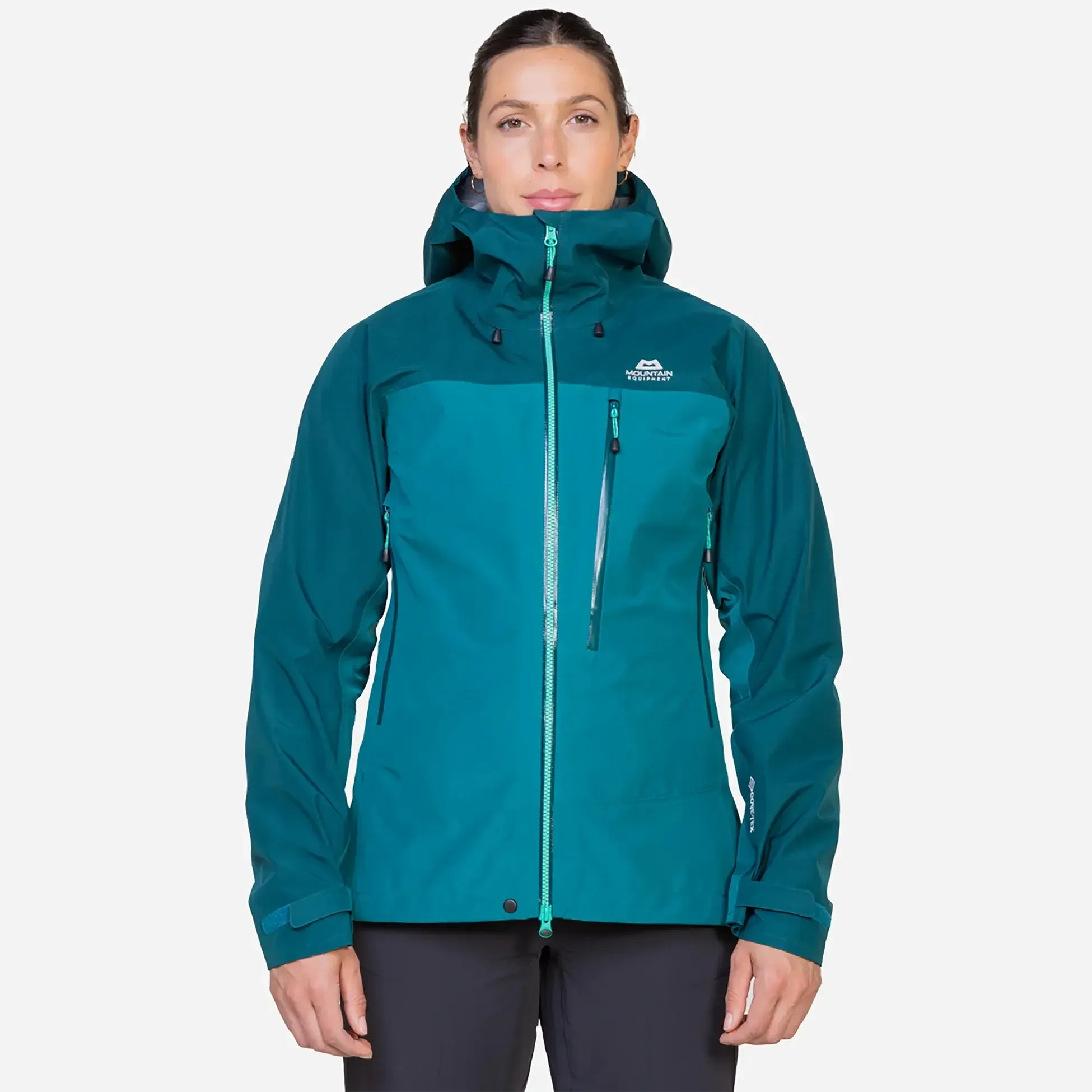 Mountain Equipment Makalu Women's GTX Waterproof Jacket - Spruce/Deep Teal