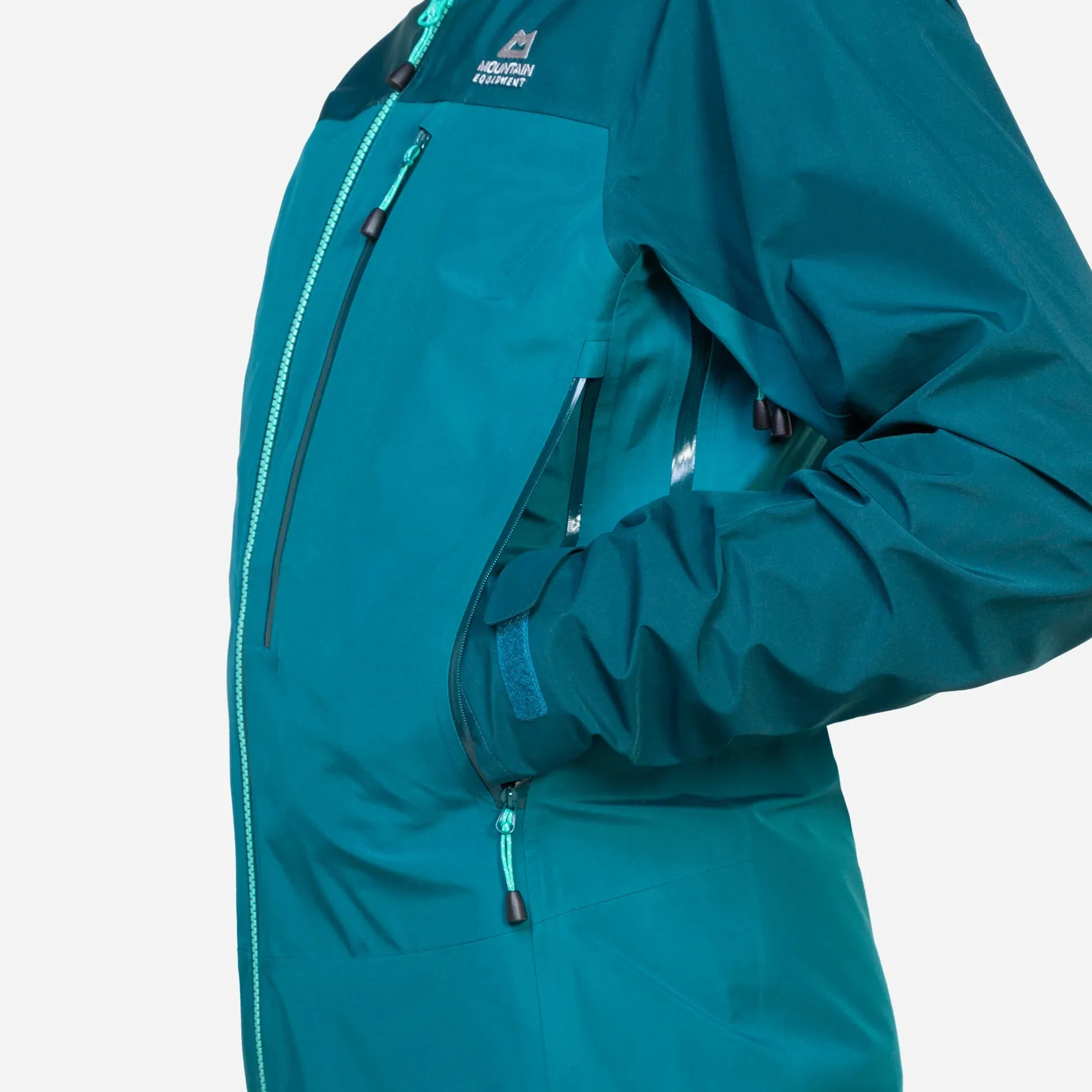 Mountain Equipment Makalu Women's GTX Waterproof Jacket - Spruce/Deep Teal
