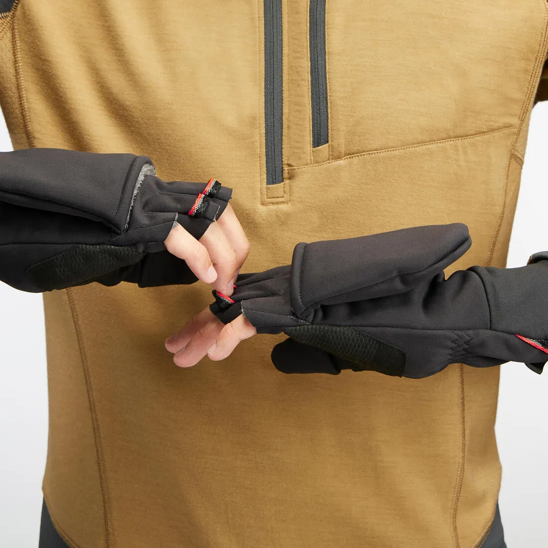 Mountain Trekking Mittens - Trek 500