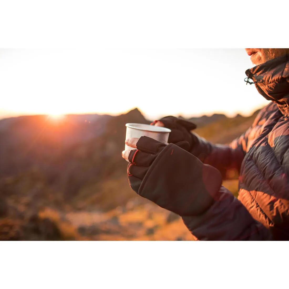 Mountain Trekking Mittens - Trek 500