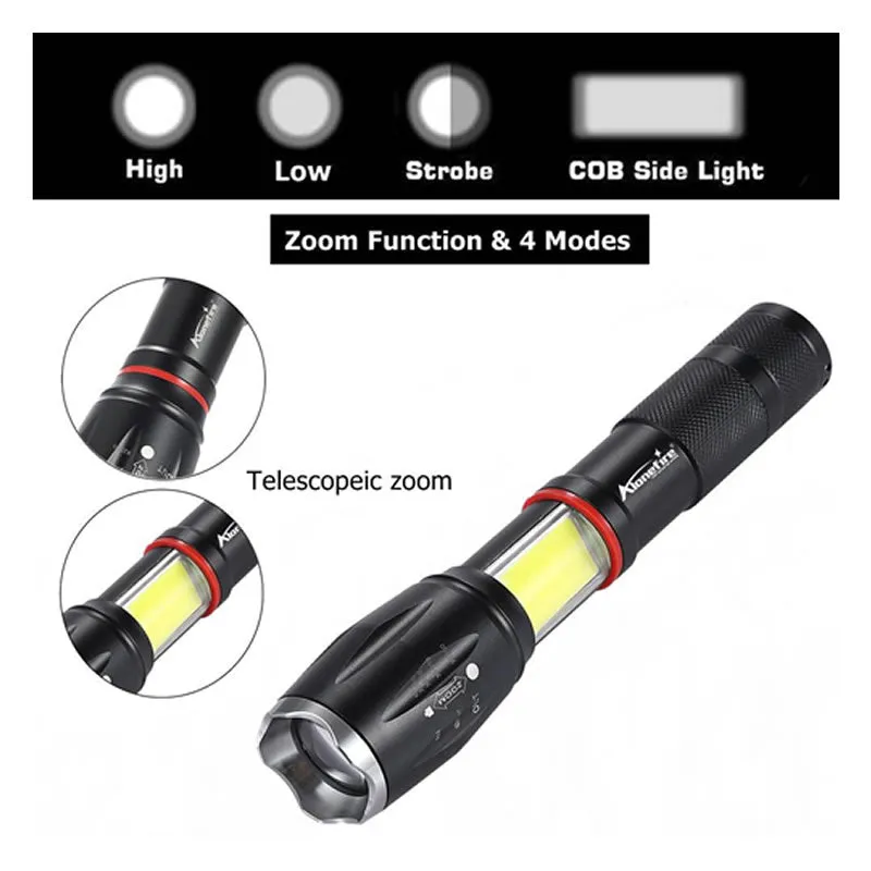 Multi-Tasking Extendable Flashlight