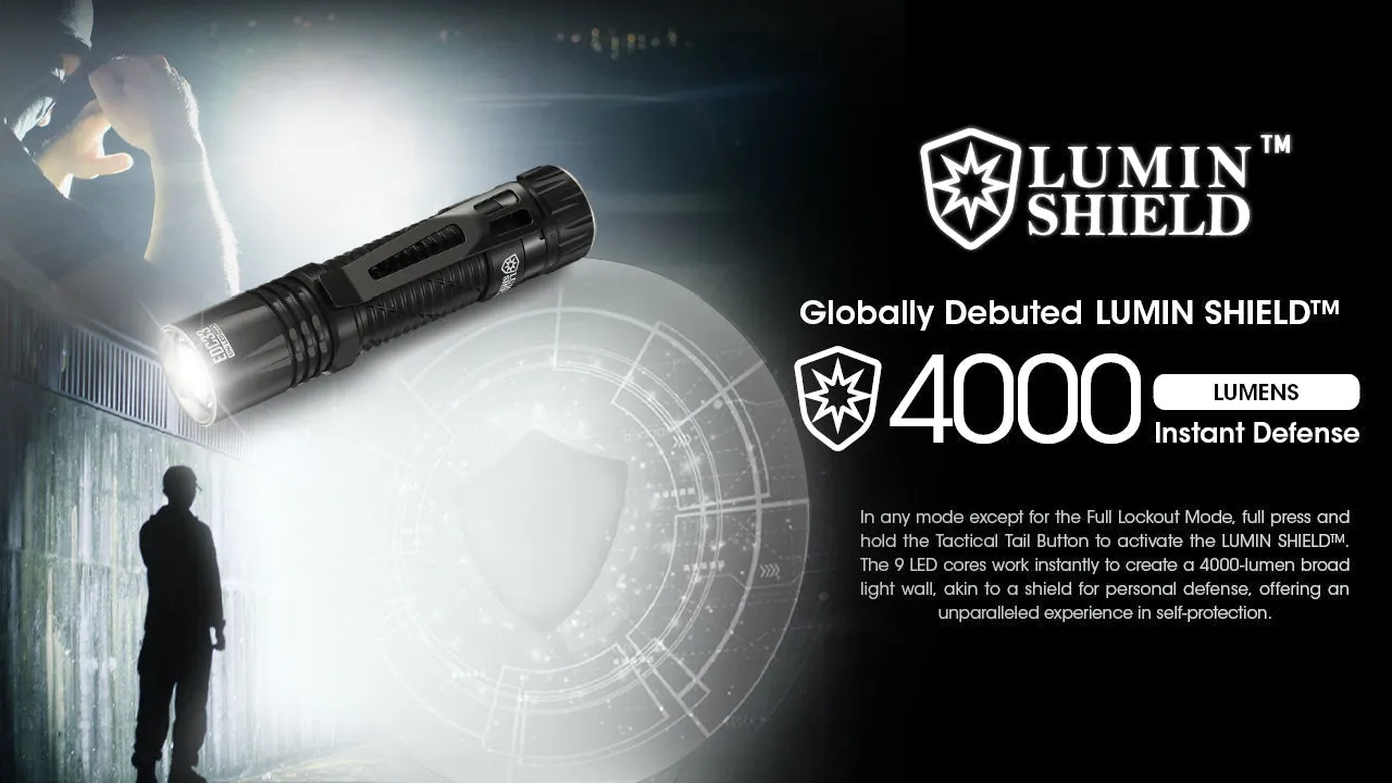 Nitecore EDC33 EDC Flashlight (4000 Lumens | USB-C Rechargeable)