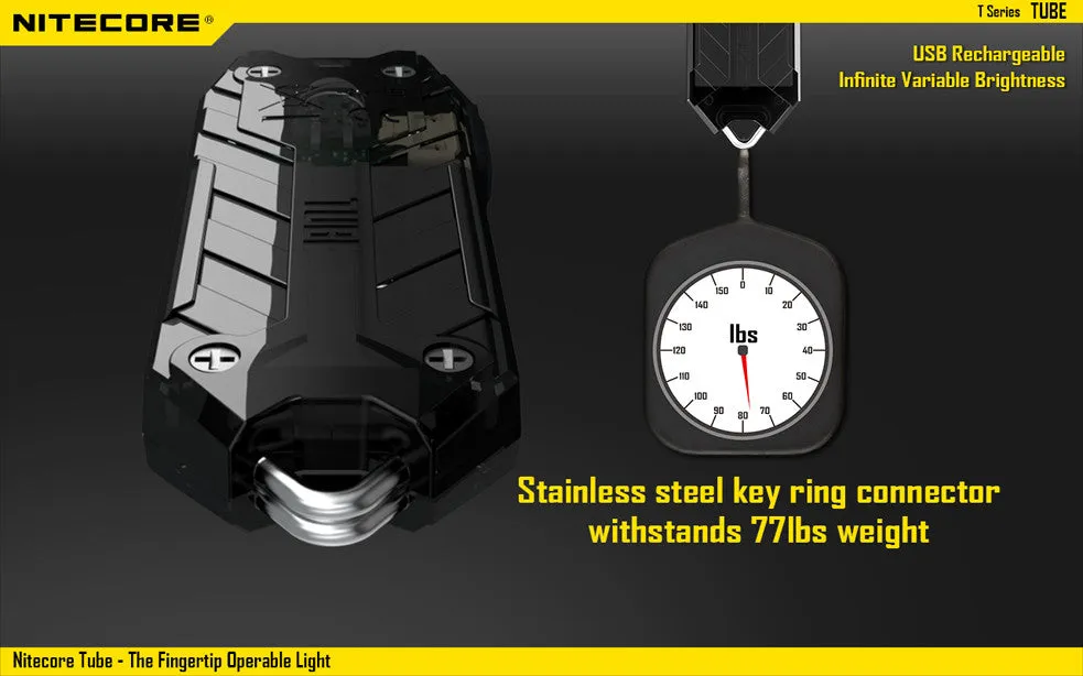 Nitecore TUBE Tiny USB Rechargeable Light 45 Lumens