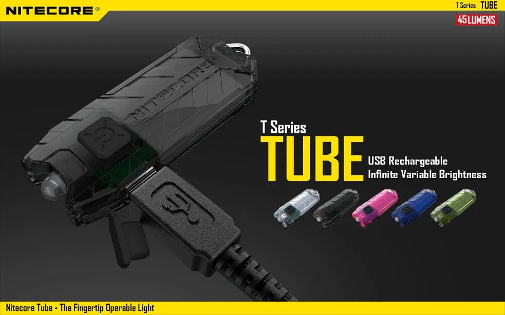 Nitecore TUBE Tiny USB Rechargeable Light 45 Lumens